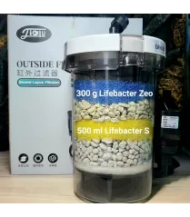 Lifebio - ZeoS200 - Bộ lọc cho kỵ khí cho bể tép & san hô dưới 200 L