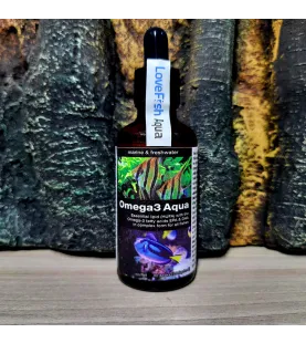 Omega Aqua (50 ml) - Bổ sung Omegae béo, DHA, EPA, vitamin A, D, C cho cá nước ngọt & mặn